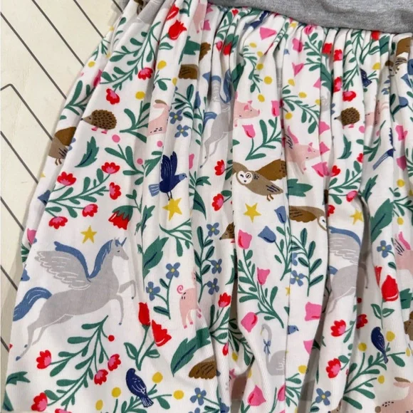 Mini Boden Multi Pattern Bunny Dress - Picture 12 of 13